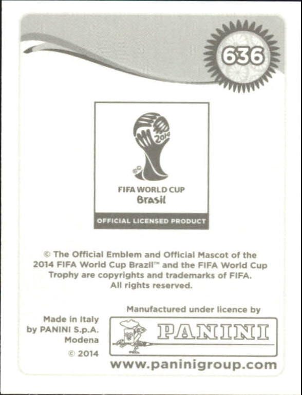 A5756- 2014 Panini World Cup Stickers Cards Group2 -You Pick- 15+ FREE US SHIP - Picture 319 of 325