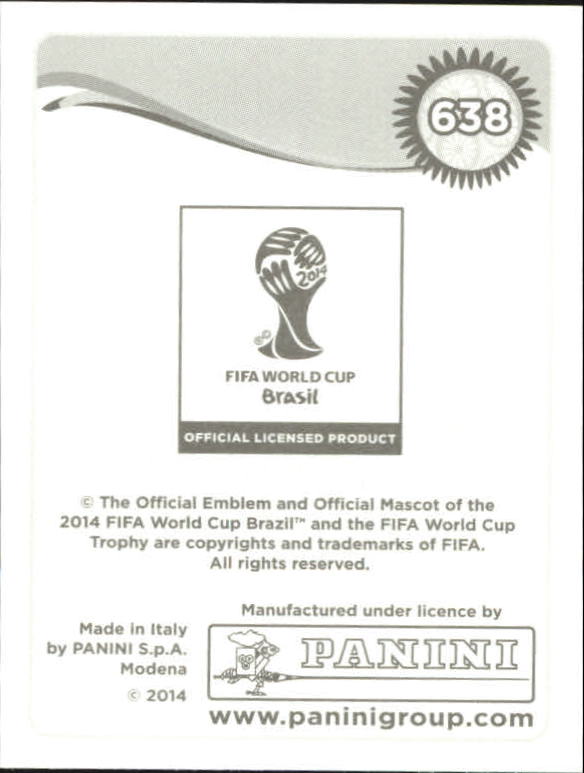 A5756- 2014 Panini World Cup Stickers Cards Group2 -You Pick- 15+ FREE US SHIP - Picture 323 of 325