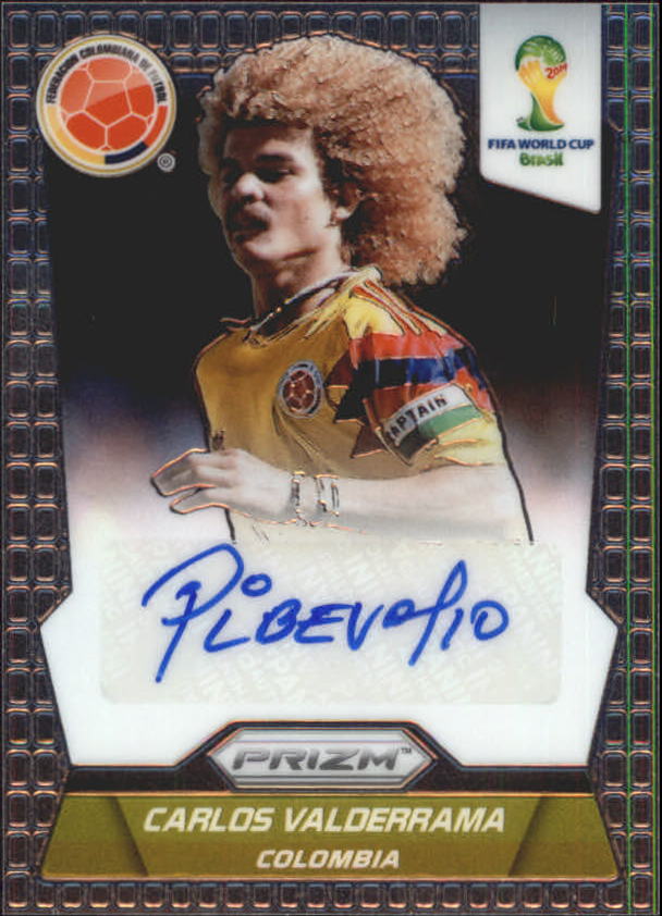 Carlos Valderrama Soccer Price Guide | Carlos Valderrama Trading