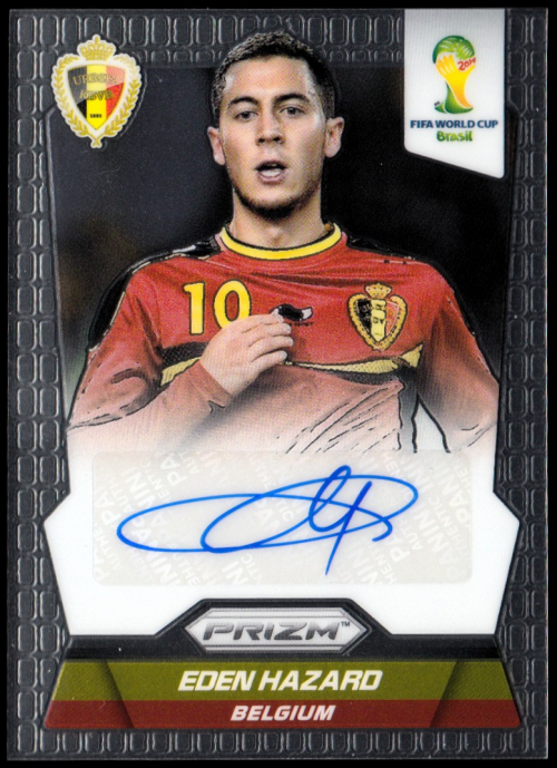 2014 Panini Prizm World Cup Signatures #SEH Eden Hazard - NM-MT