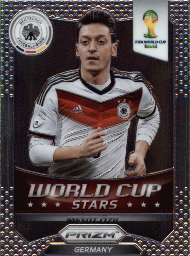 2014 Panini Prizm World Cup World Cup Stars #18 Mesut Ozil