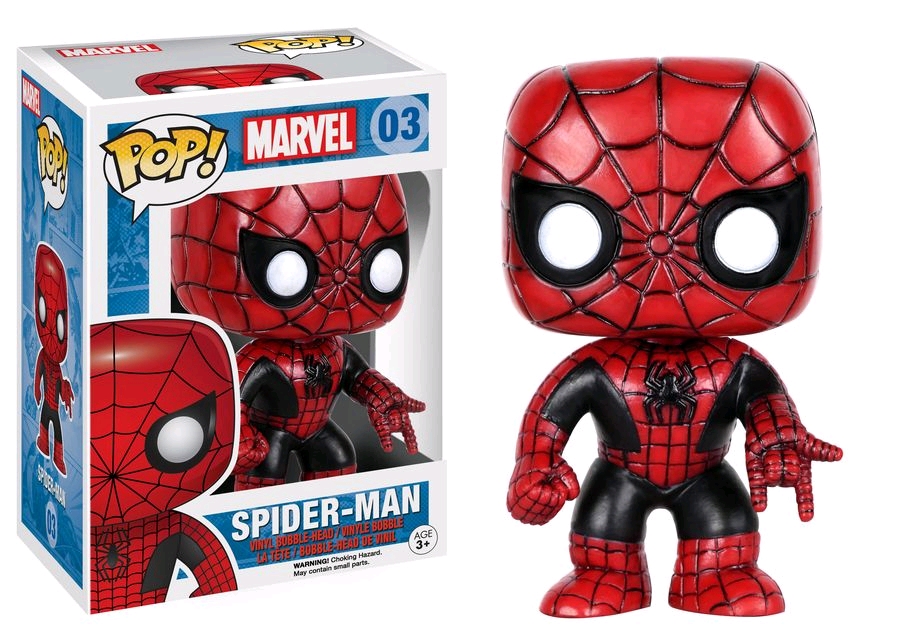 hot topic spiderman pop