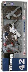 2009 McFarlane Baseball Jackie Robinson Day 3-Pack #10 Jackie Robinson/Robinson Cano/Ken Griffey Jr.
