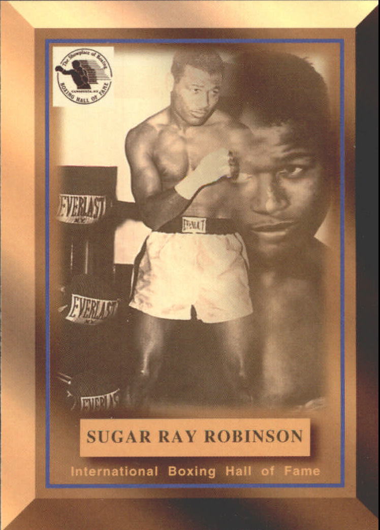 1996 Ringside International Boxing Hall of Fame #9 Sugar Ray Robinson