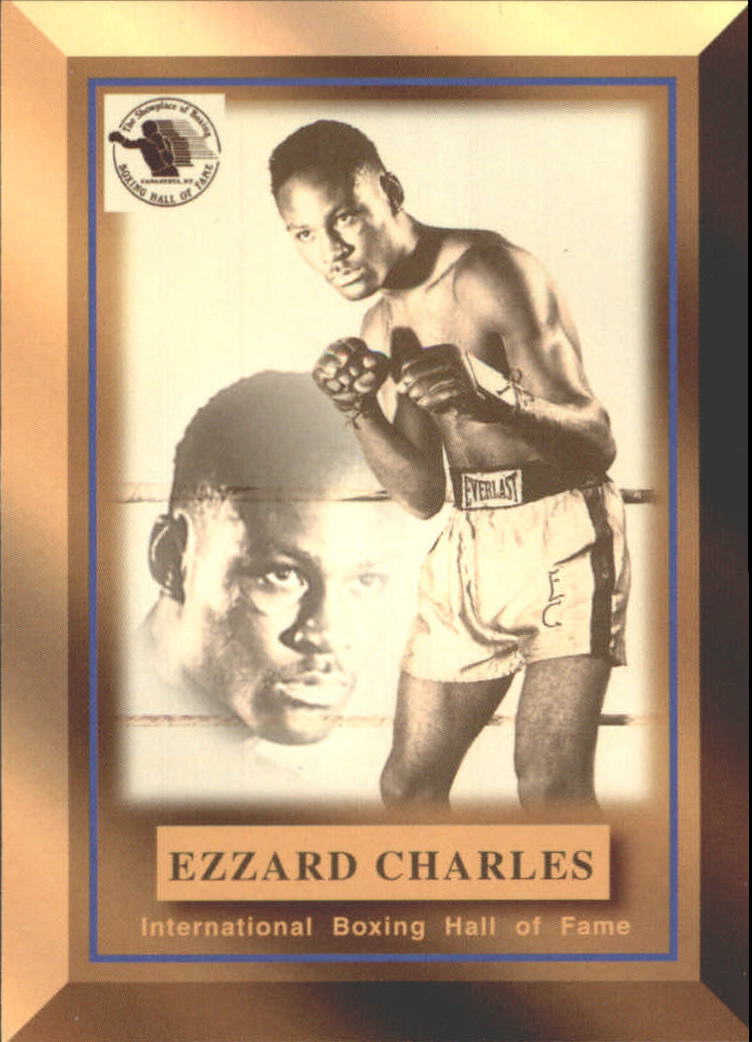 1996 Ringside International Boxing Hall of Fame #10 Ezzard Charles