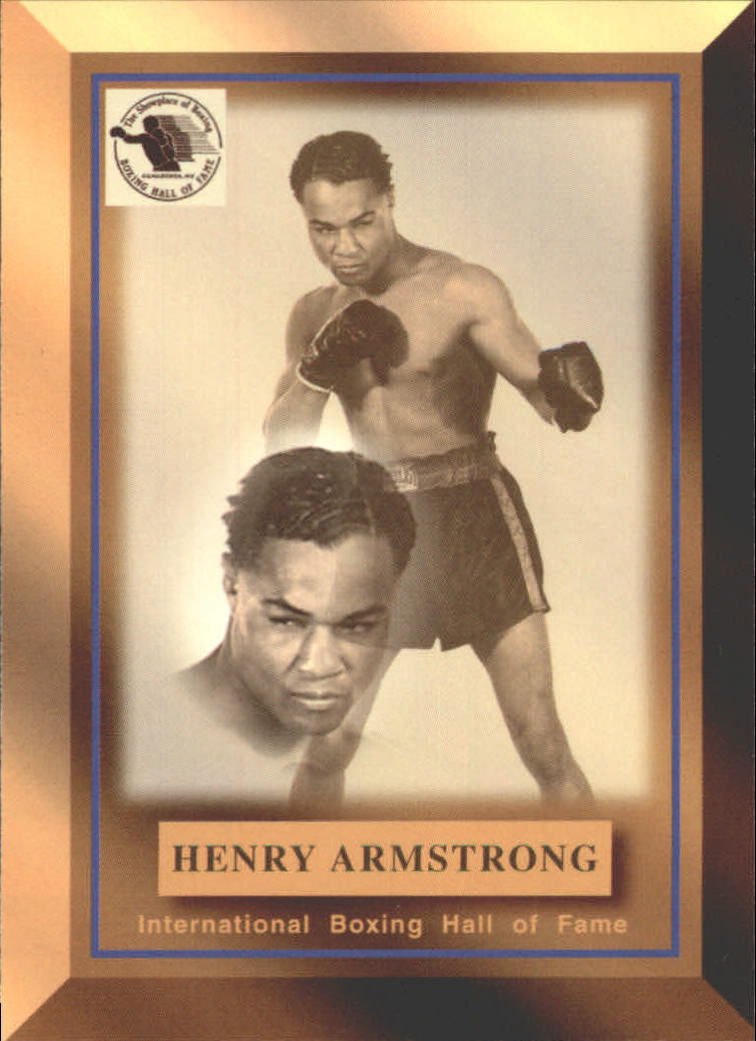1996 Ringside International Boxing Hall of Fame #5 Henry Armstrong