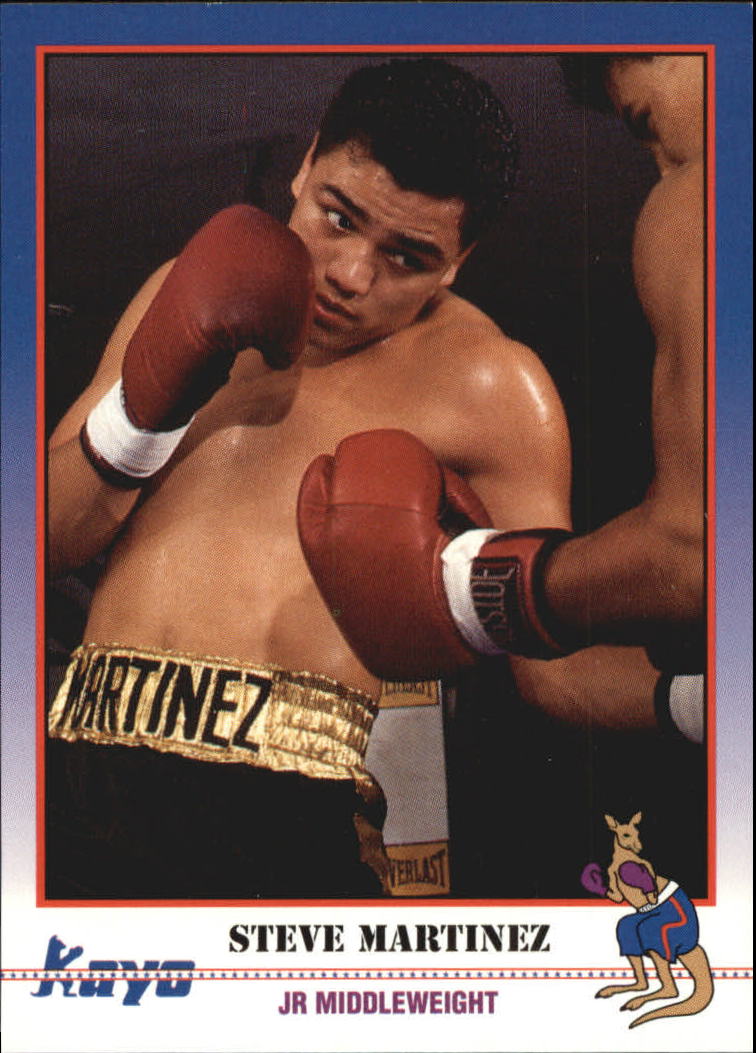 1991 Kayo #105 Steve Martinez