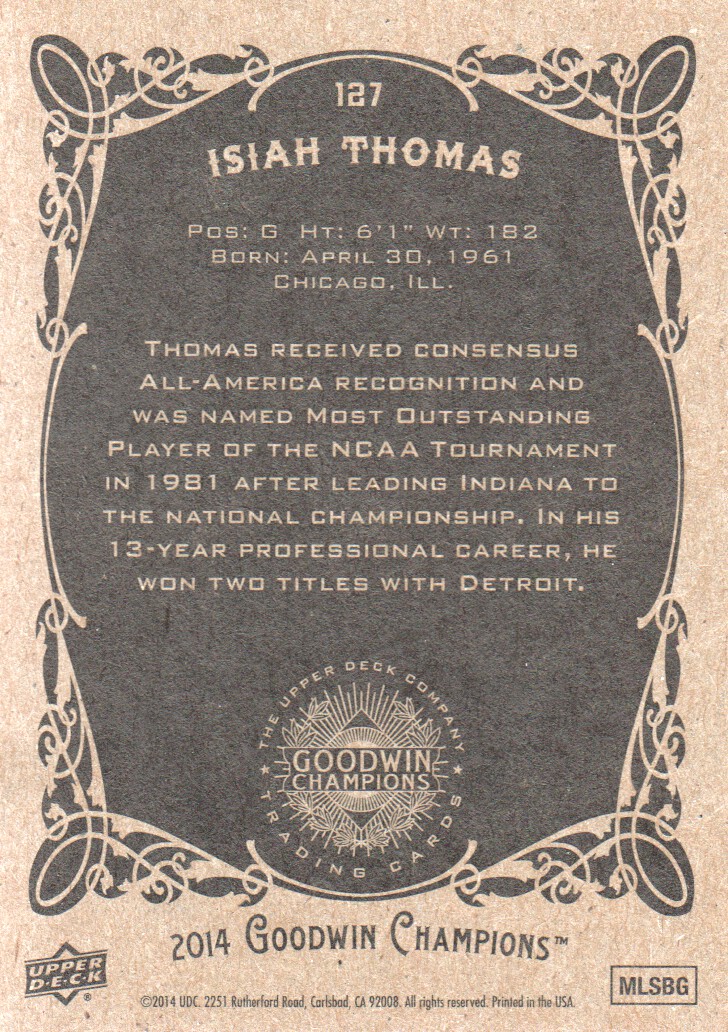 Isiah Thomas cards (1989-2021) Pistons - You Choose - Picture 61 of 61