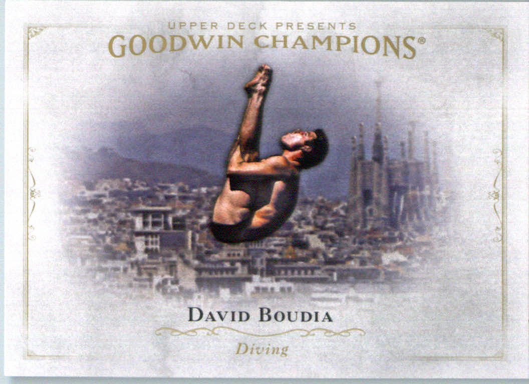 2016 Upper Deck Goodwin Champions #77 David Boudia