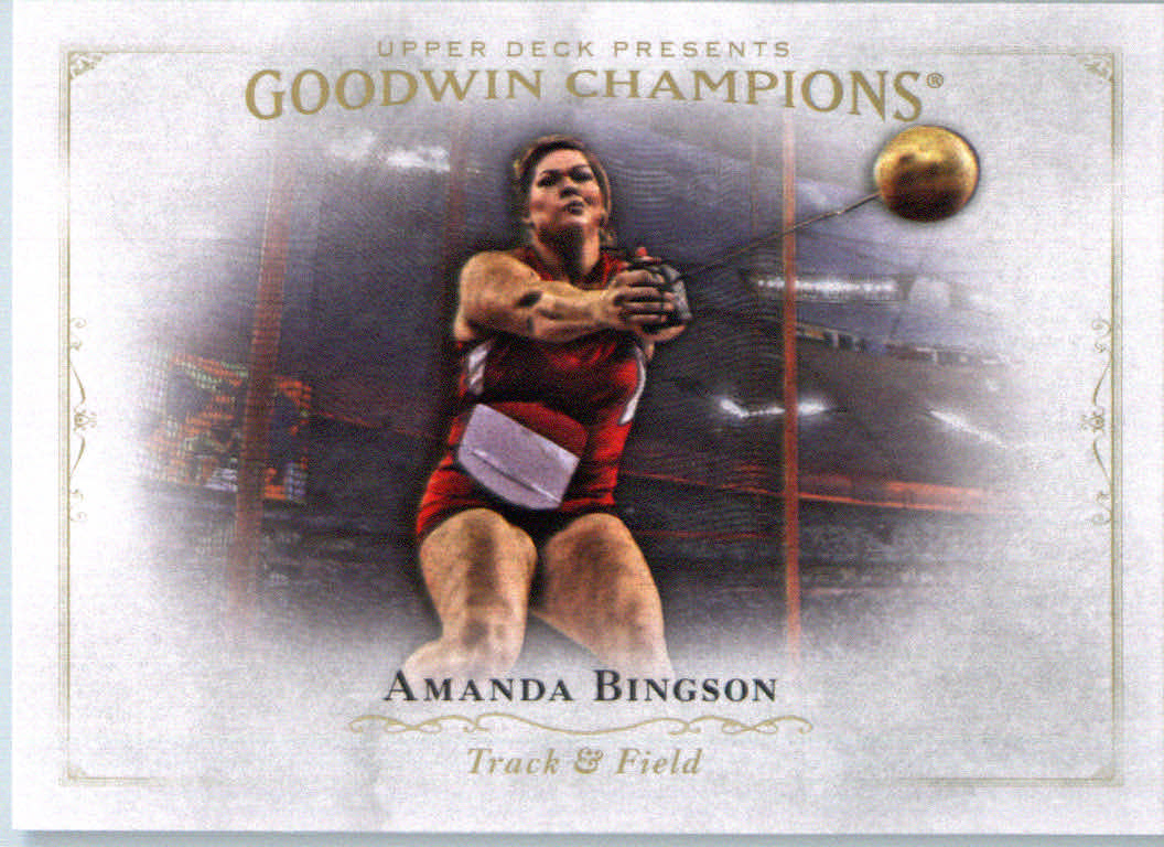 2016 Upper Deck Goodwin Champions #78 Amanda Bingson