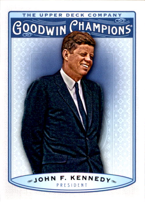 2019 Upper Deck Goodwin Champions #35 John F. Kennedy
