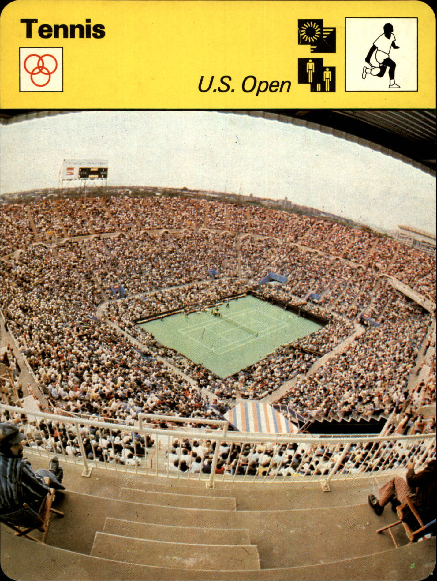 1977-79 Sportscaster Series 61 #6112 U.S. Open