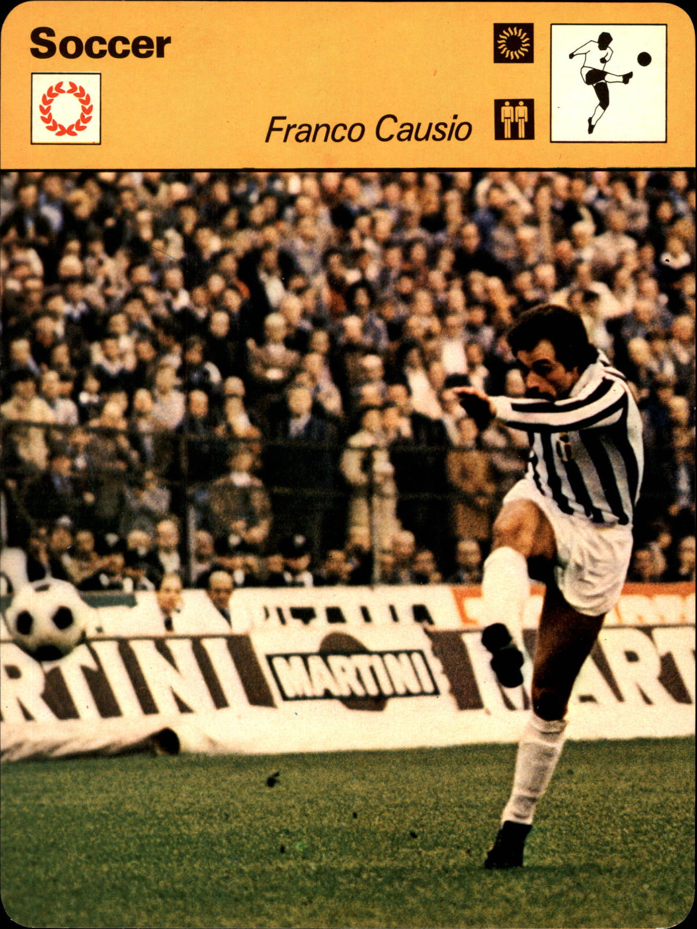 1977-79 Sportscaster Series 65 #6520 Franco Causio