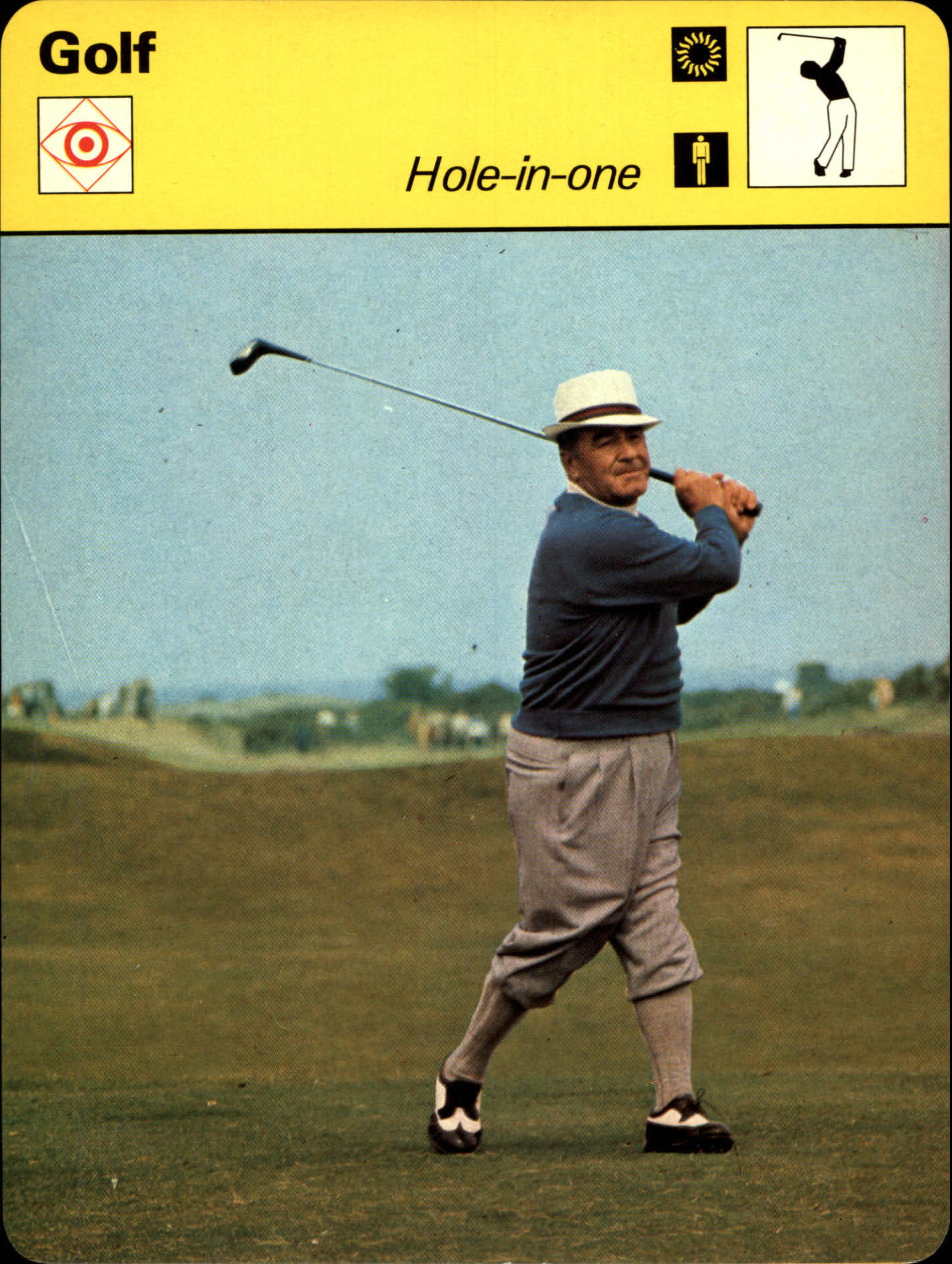 1977-79 Sportscaster Series 67 #6709 Hole-In-One