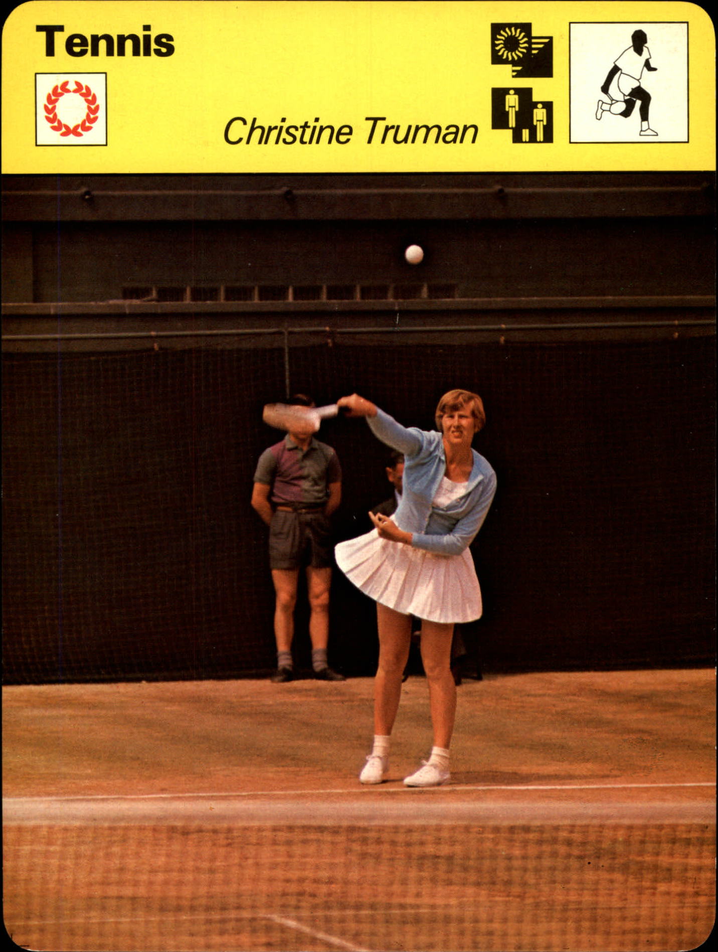 1977-79 Sportscaster Series 67 #6719 Christine Truman