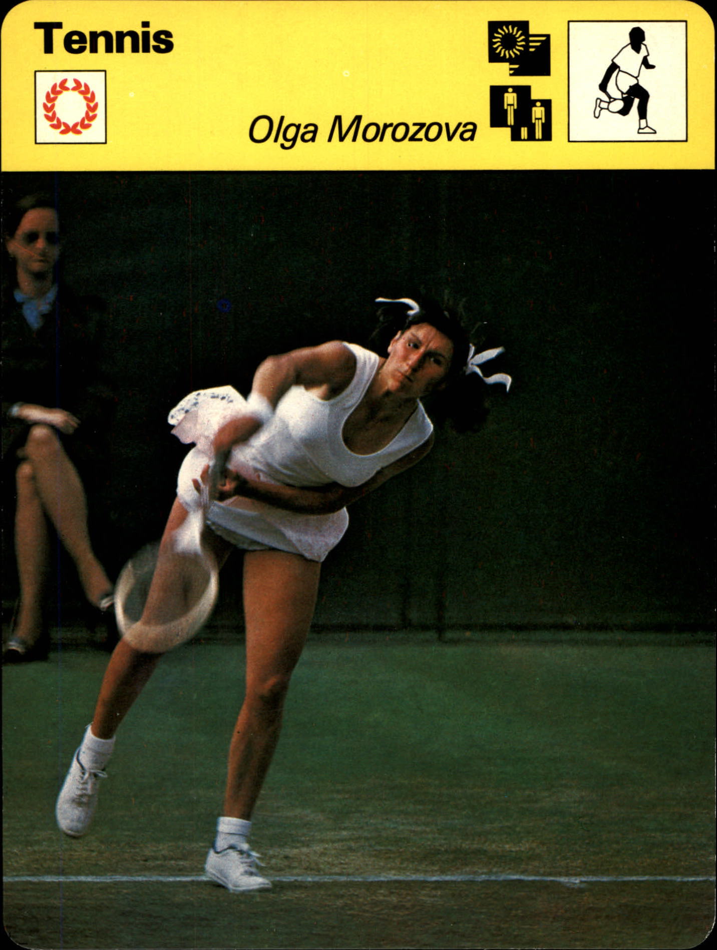 1977-79 Sportscaster Series 68 #6804 Olga Morozova