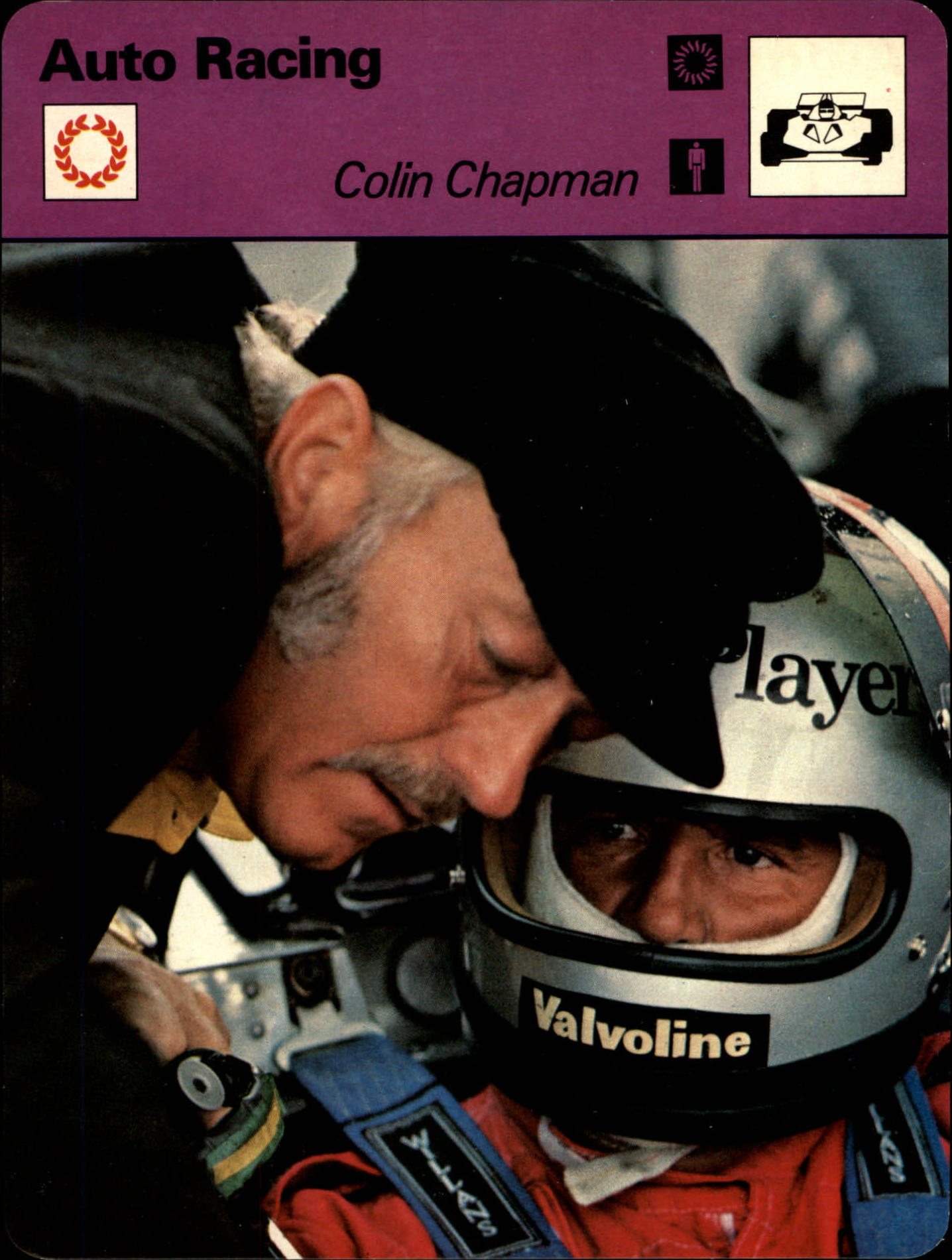 1977-79 Sportscaster Series 68 #6812 Colin Chapman