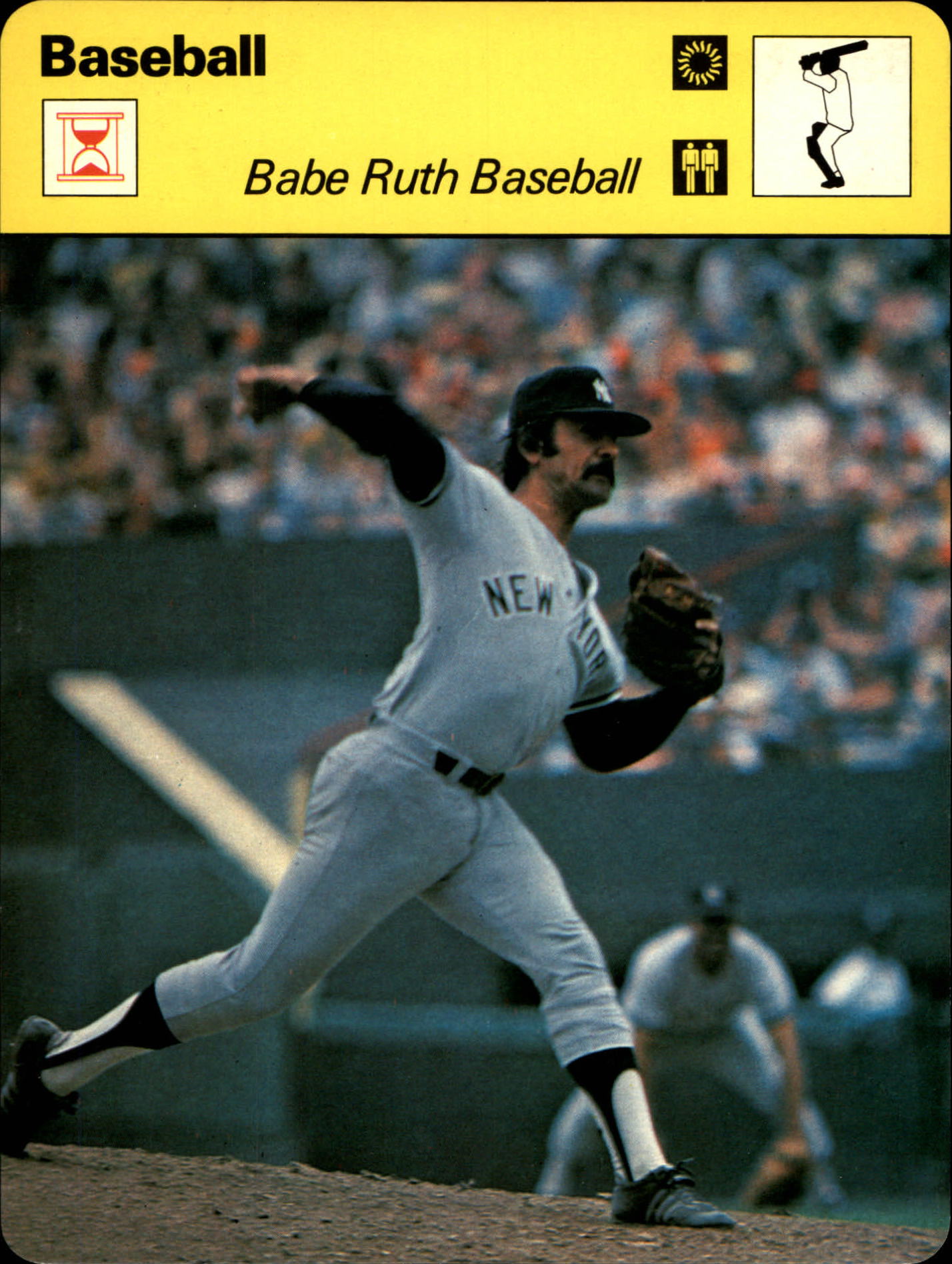 1977-79 Sportscaster Series 68 #6818 Babe Ruth Baseball