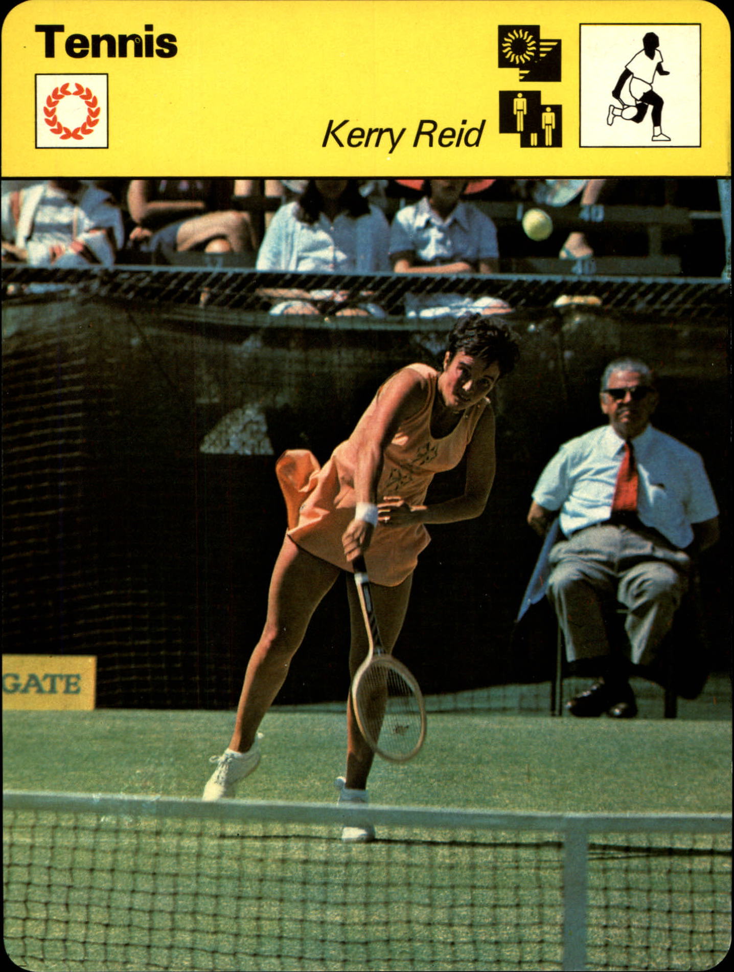 1977-79 Sportscaster Series 69 #6914 Kerry Reid