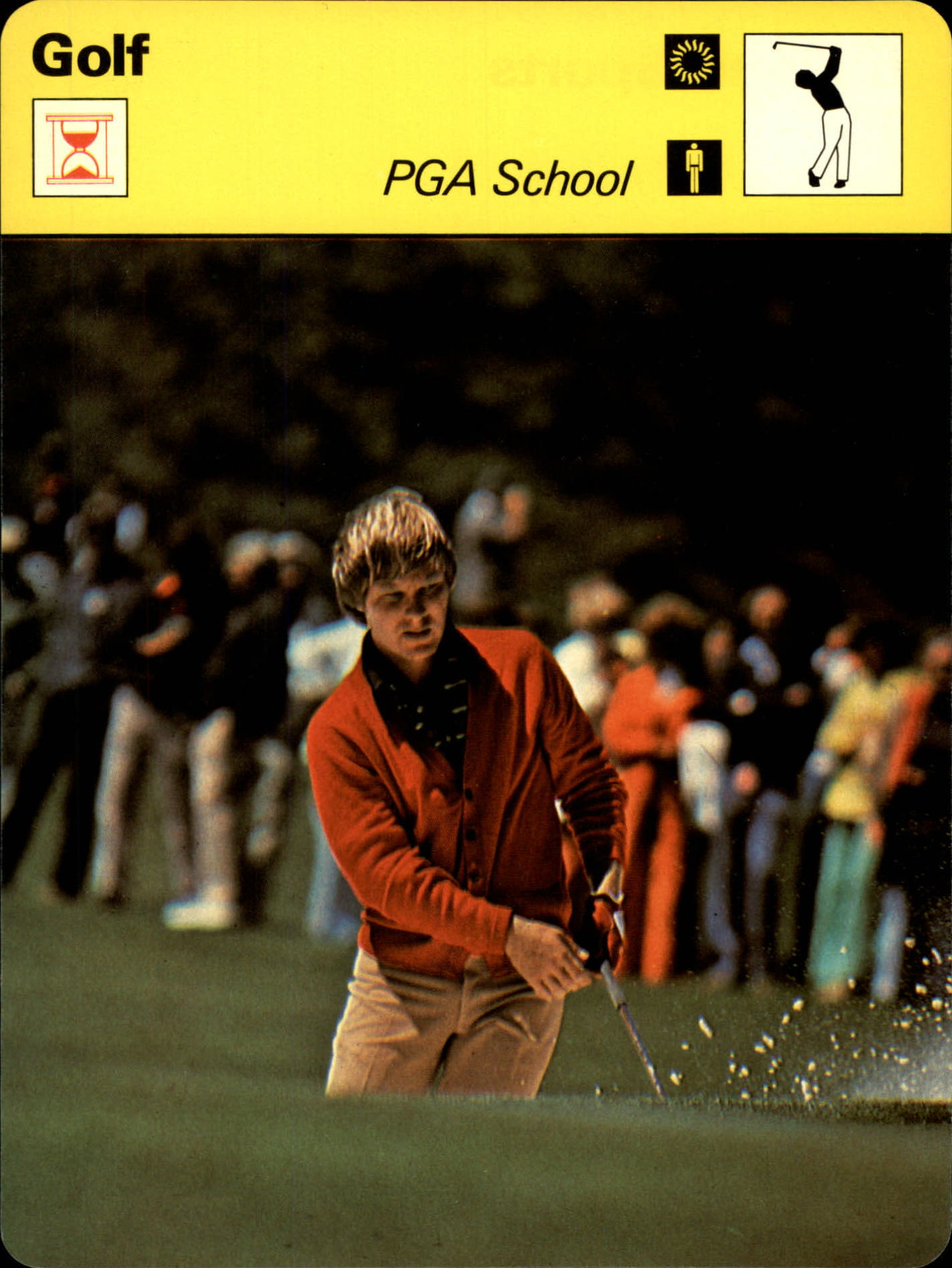 1977-79 Sportscaster Series 71 #7108 PGA School