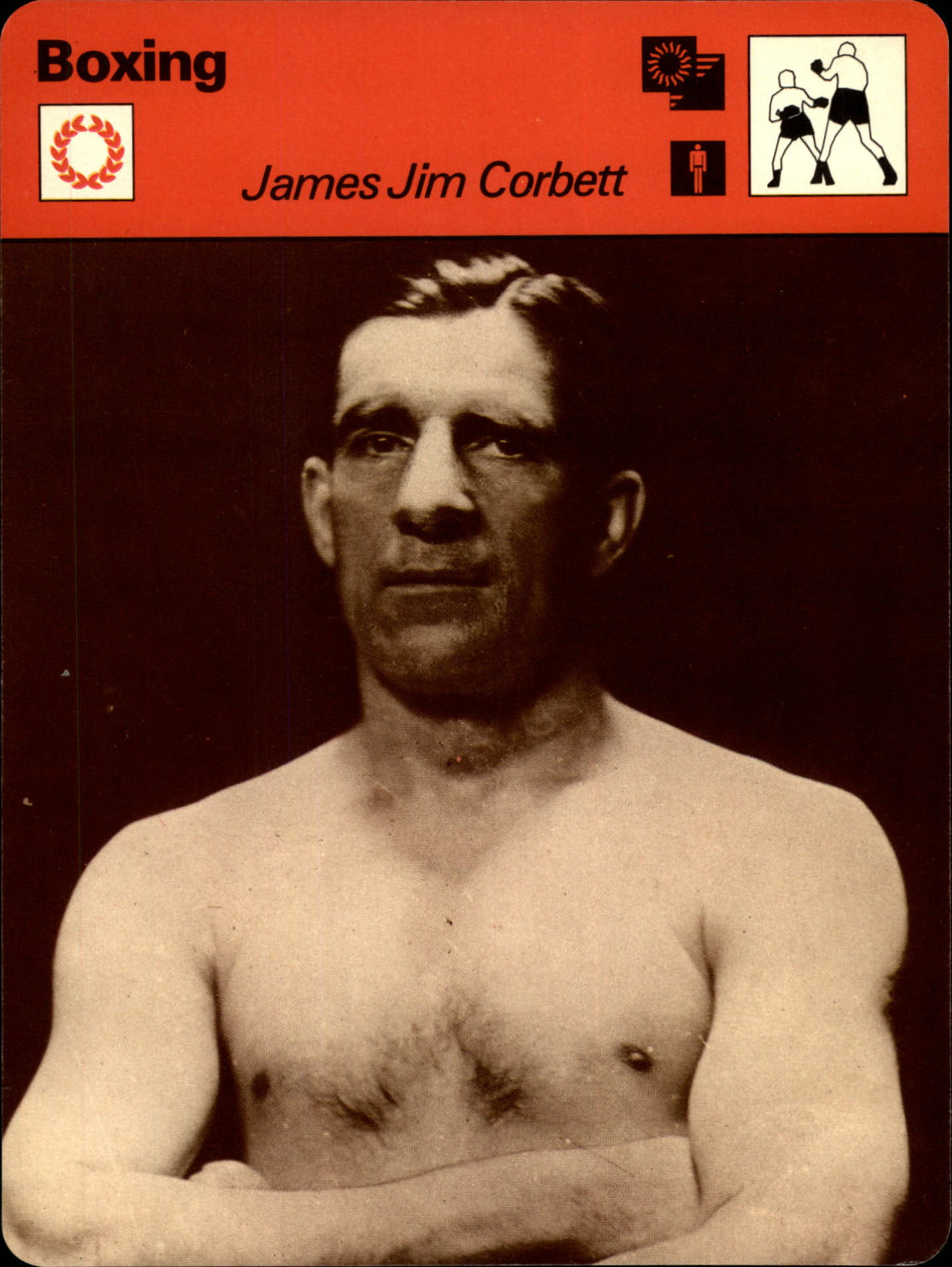 1977-79 Sportscaster Series 72 #7219 James Jim Corbett