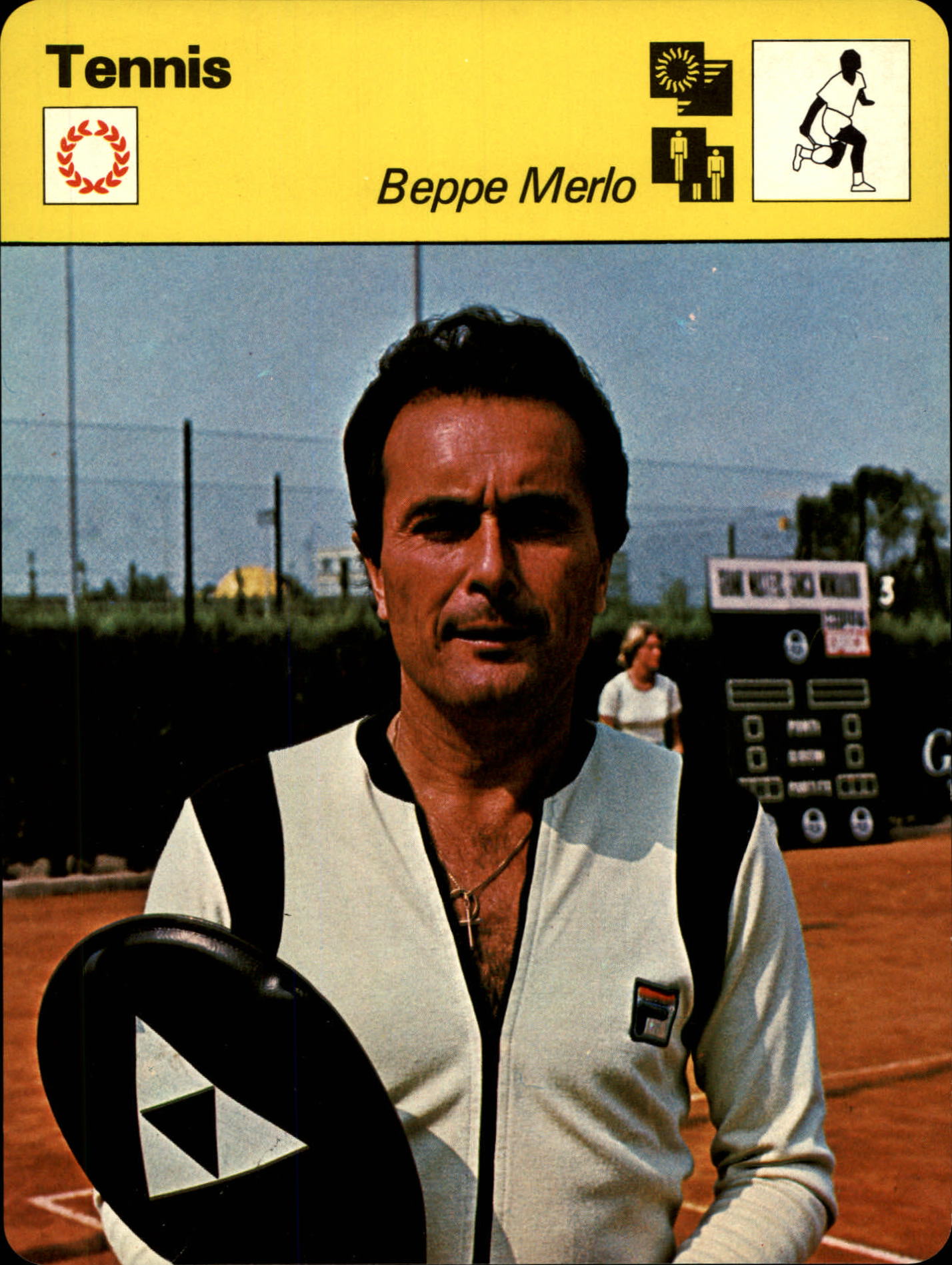 1977-79 Sportscaster Series 74 #7411 Beppe Merlo