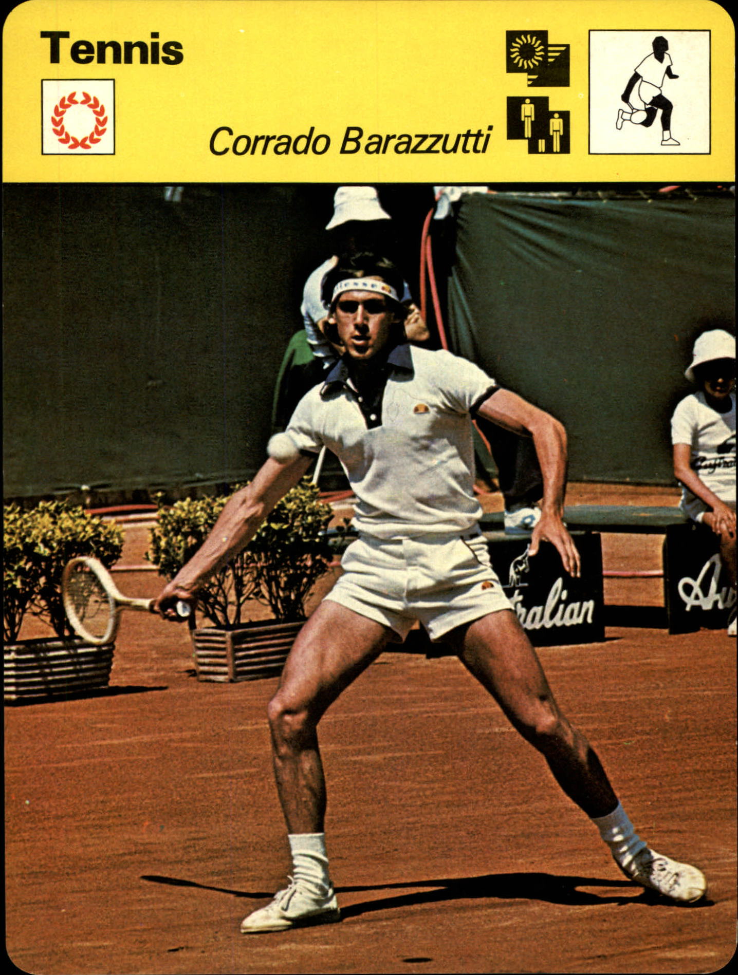 1977-79 Sportscaster Series 75 #7519 Corrado Barazzutti