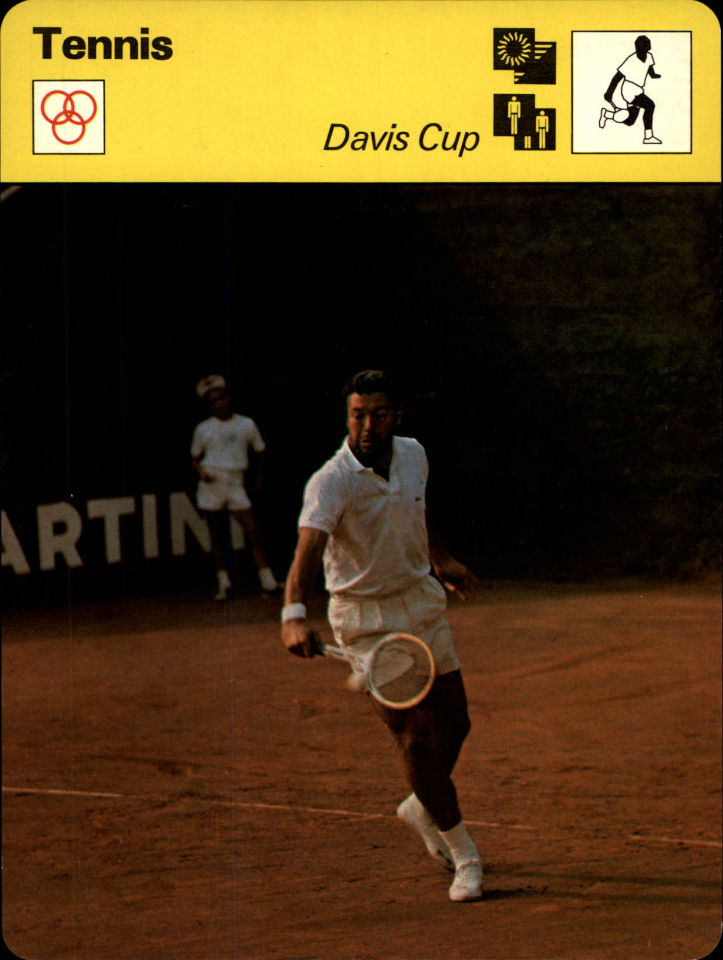 1977-79 Sportscaster Series 76 #7623 Davis Cup