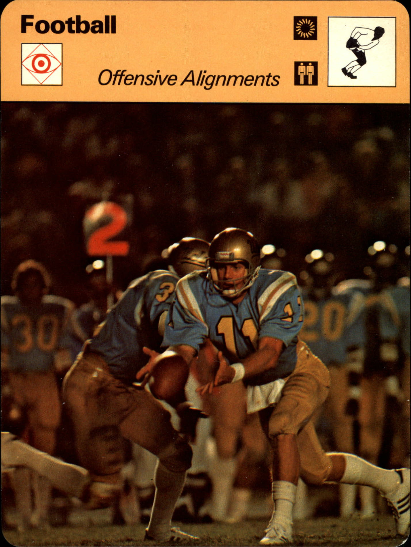 1977-79 Sportscaster Series 32 #3203 Offensive Alignments