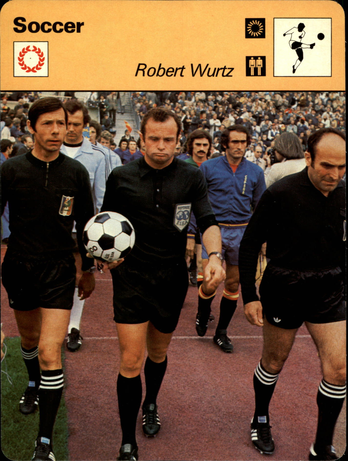 1977-79 Sportscaster Series 33 #3308 Robert Wurtz