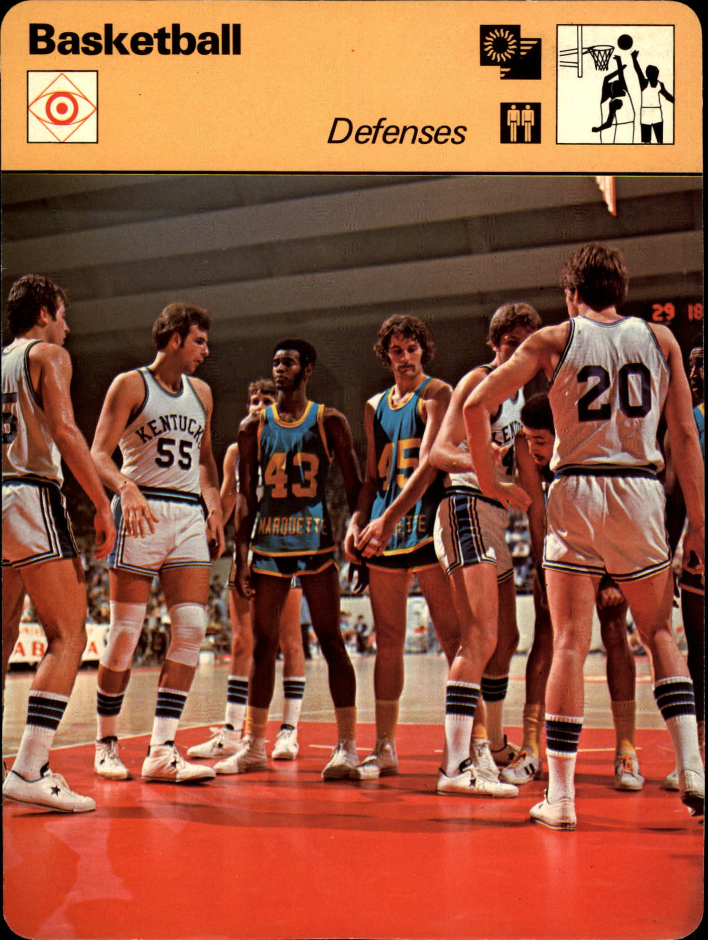 1977-79 Sportscaster Series 34 #3414 Defenses