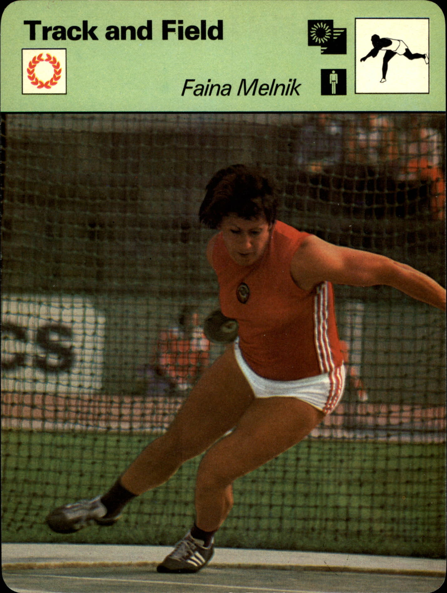 1977-79 Sportscaster Series 1 #106 Faina Melnik