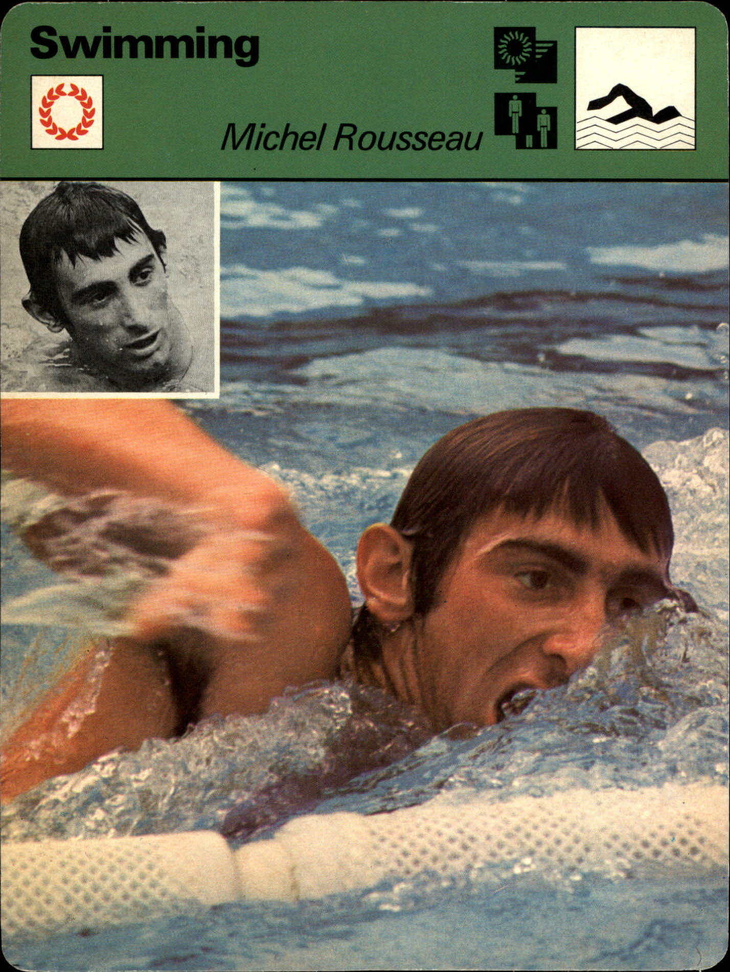 1977-79 Sportscaster Series 1 #108 Michel Rousseau
