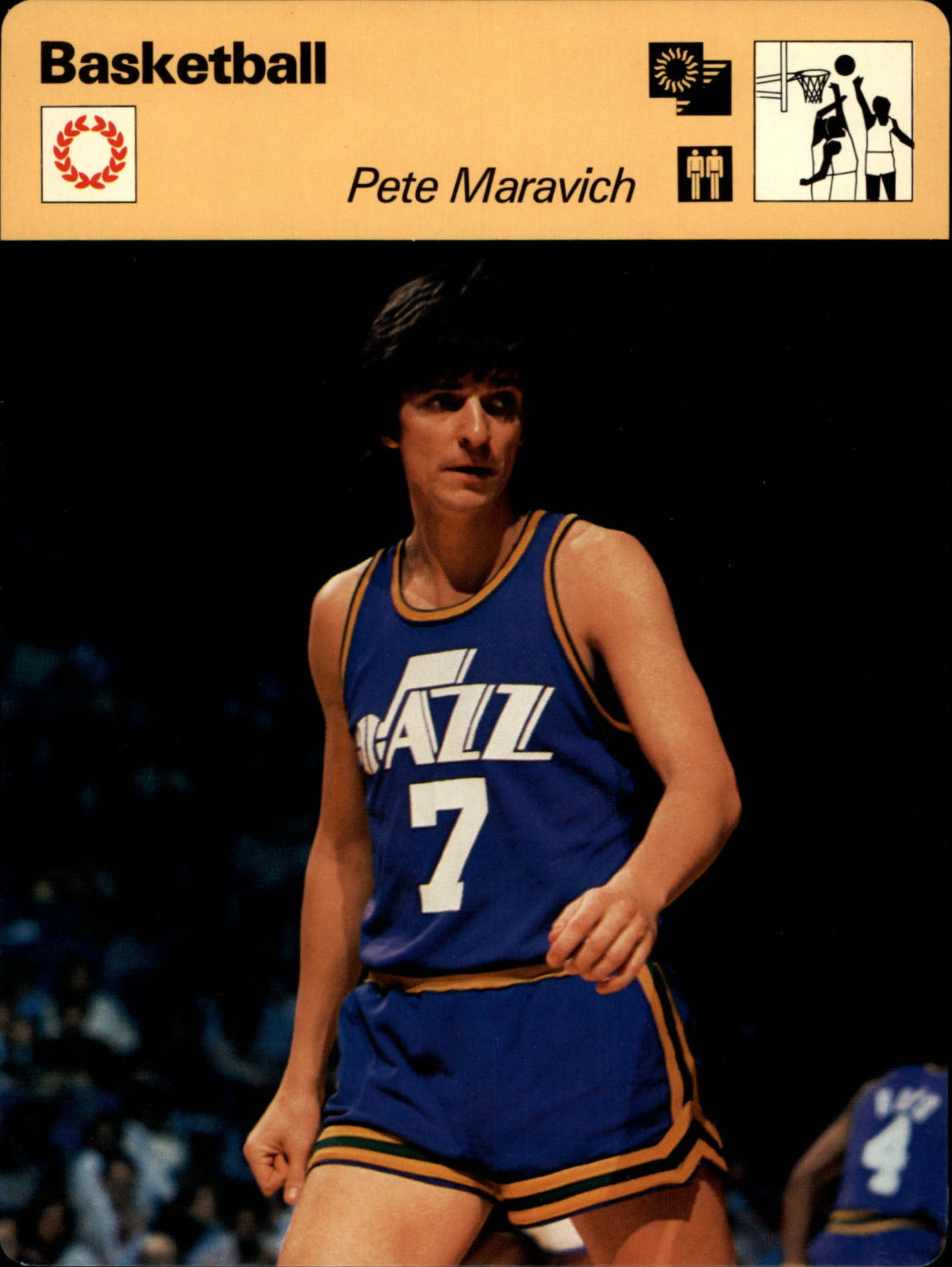 1977-79 Sportscaster Series 1 #124 Pete Maravich