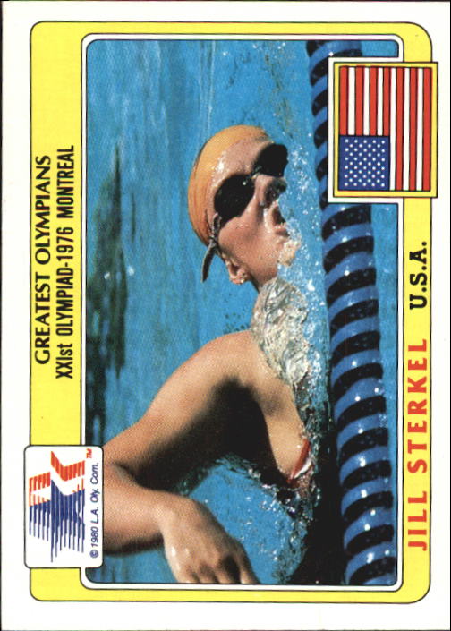 1983 Topps History's Greatest Olympians #12 Jill Sterkel