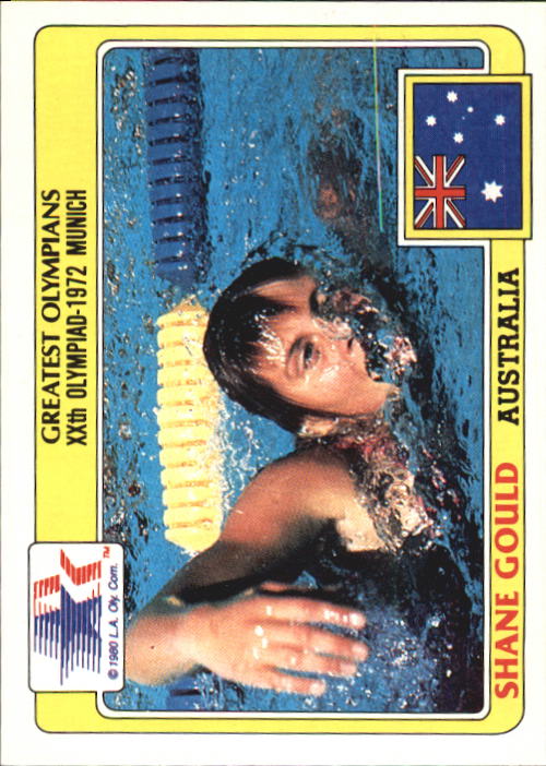 1983 Topps History's Greatest Olympians #15 Shane Gould