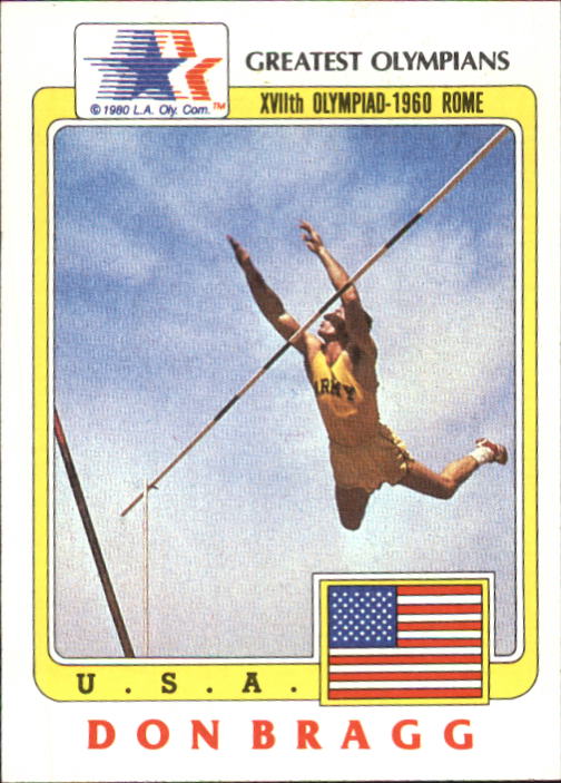 1983 Topps History's Greatest Olympians #17 Don Bragg