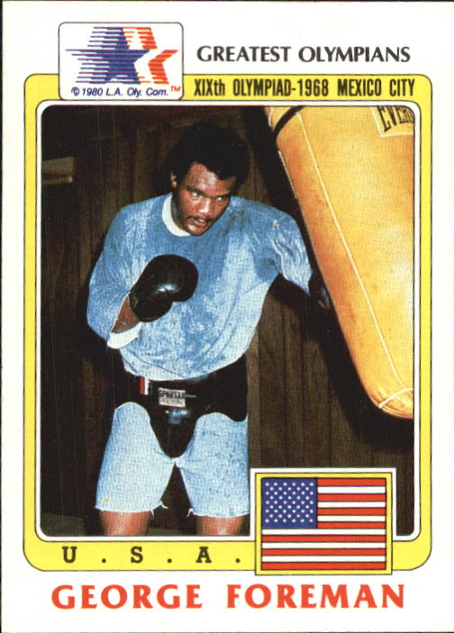 1983 Topps History's Greatest Olympians #19 George Foreman