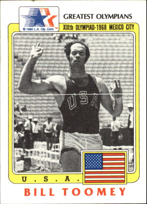 1983 Topps History's Greatest Olympians #21 Bill Toomey