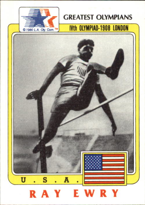 1983 Topps History's Greatest Olympians #22 Ray Ewry