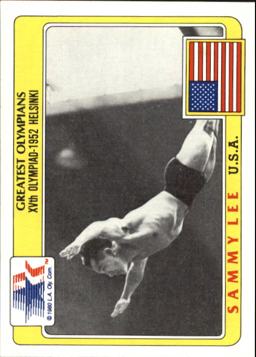 1983 Topps History's Greatest Olympians #24 Sammy Lee
