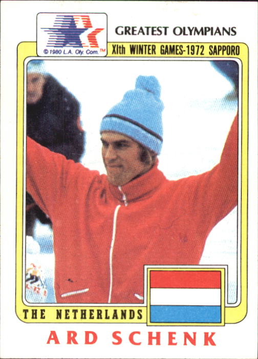 1983 Topps History's Greatest Olympians #27 Ard Schenk