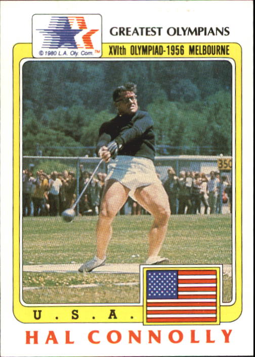 1983 Topps History's Greatest Olympians #30 Hal Conolly