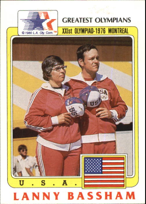 1983 Topps History's Greatest Olympians #48 Lanny Bassham