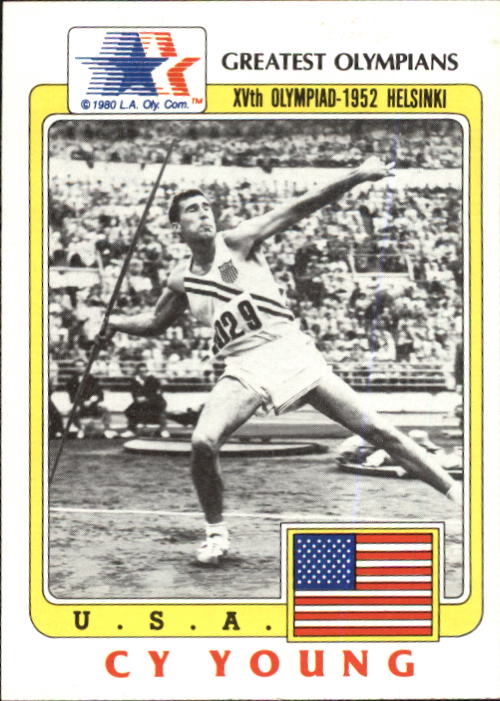 1983 Topps History's Greatest Olympians #53 Cy Young