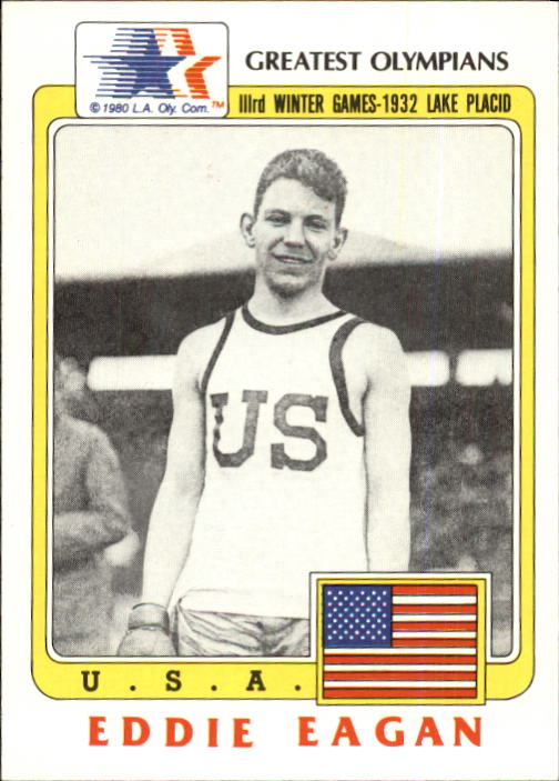 1983 Topps History's Greatest Olympians #57 Eddie Eagan
