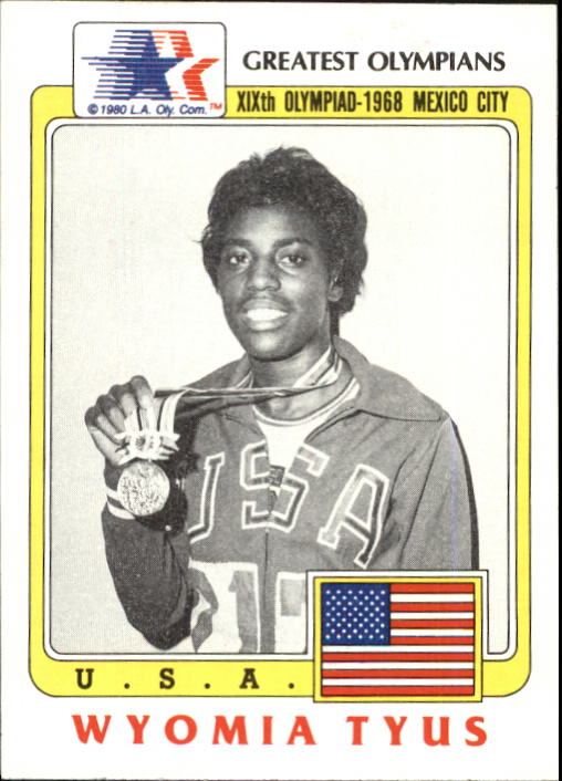 1983 Topps History's Greatest Olympians #60 Wyomia Tyus