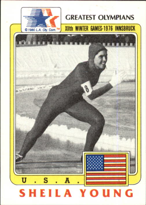 1983 Topps History's Greatest Olympians #64 Sheila Young