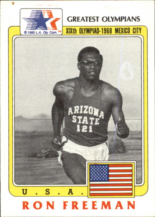History's Greatest Olympians (1983 Topps) "Main Set" Cards #1 to #99 - Picture 120 of 183