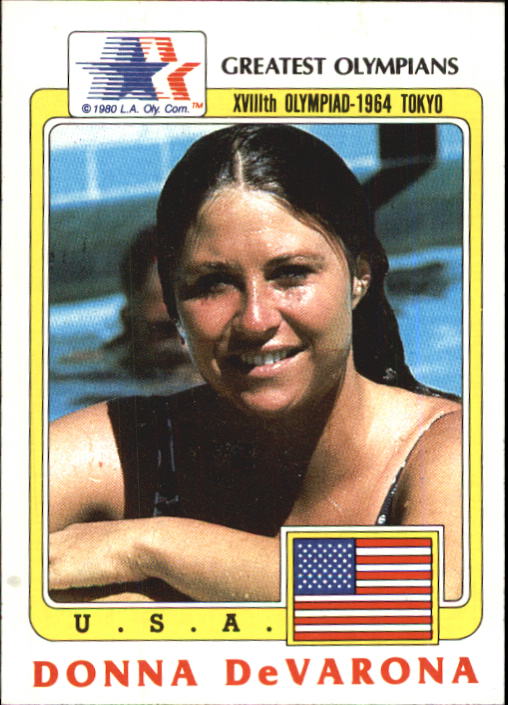 1983 Topps History's Greatest Olympians #71 Donna de Varona